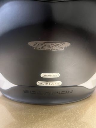 Casco moto Scorpion EXO R1 EVO Air Deportivo