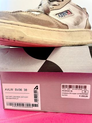 Autry Sneakers Donna Beige/Bianco