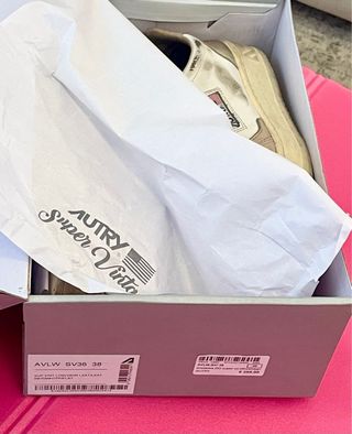Autry Sneakers Donna Beige/Bianco
