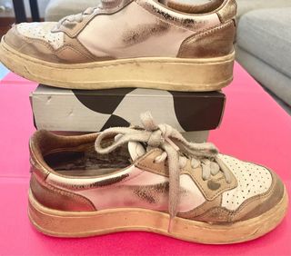 Autry Sneakers Donna Beige/Bianco