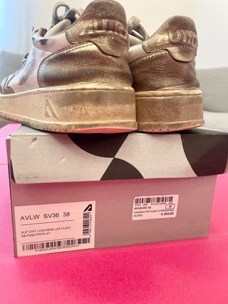 Autry Sneakers Donna Beige/Bianco