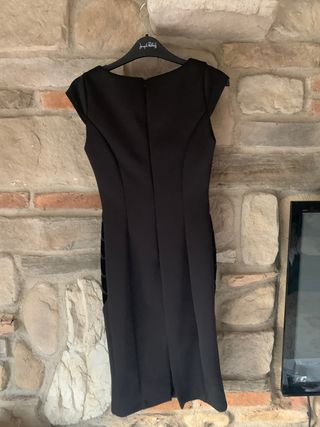 Abito donna nero con cuori