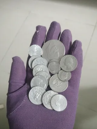 Lote Monedas Estados Unidos