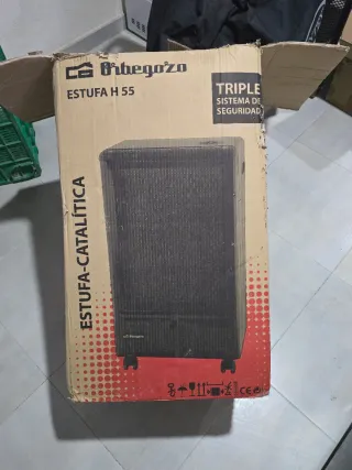 Estufa catalítica Orbegozo H55