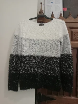 Jersey de mujer con bloques de color