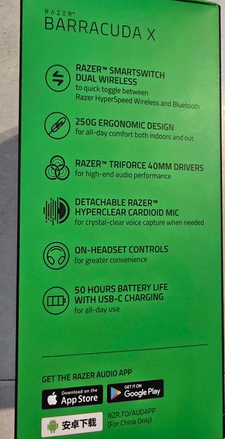 Razer Barracuda X Wireless - Nuevos Precintados