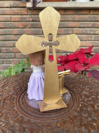 Figura tarta comunión niña personalizada