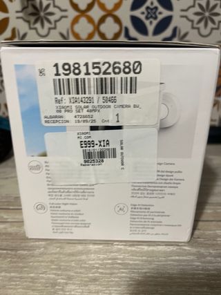 Cámara Exterior Xiaomi BW400 Pro Solar a estrenar