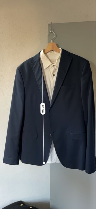 Blazer elegante Zara blu navy