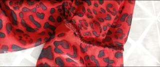 Camisa WOOLIA print leopardo talla XL