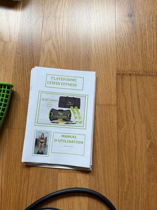 Plataforma Fitness Lewin con Accesorios