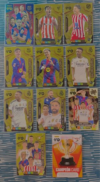 Colección cromos fútbol Panini 2025/2026 Adrenalyn