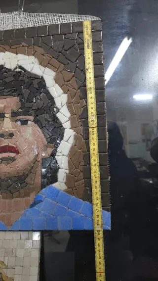 Mosaico Viso Diego Armando Maradona