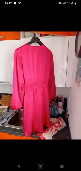 Vestito Hugo Boss donna rosa taglia FR 42