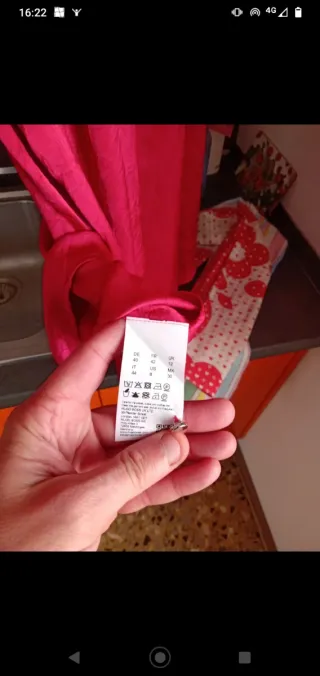 Vestito Hugo Boss donna rosa taglia FR 42