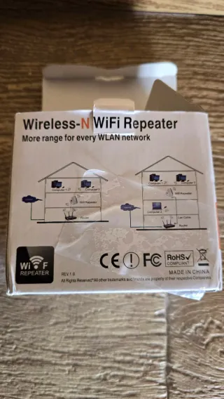 Repetidor / Amplificador de Señal WiFi 300Mbps