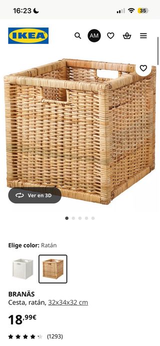 2 Cestas Branäs IKEA