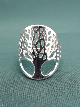 Anillo Plata Ley 925 Árbol de la Vida