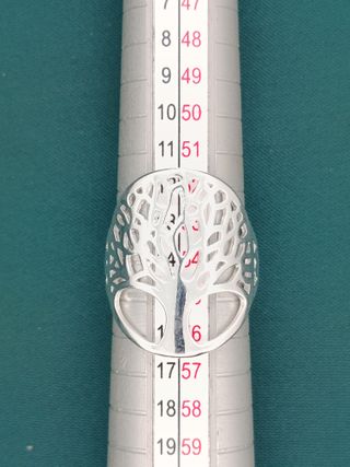 Anillo Plata Ley 925 Árbol de la Vida