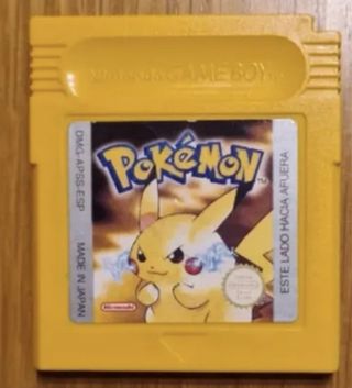 Pokémon Amarillo Cartucho Original Nintendo Game B
