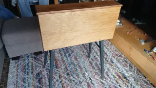 Escritorio de madera