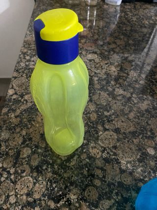 Bottiglia Tupperware Trasparente gialla