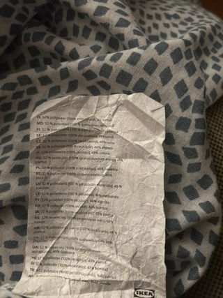 Funda Nórdica TRÄDKRASSULA + Funda Almohada IKEA