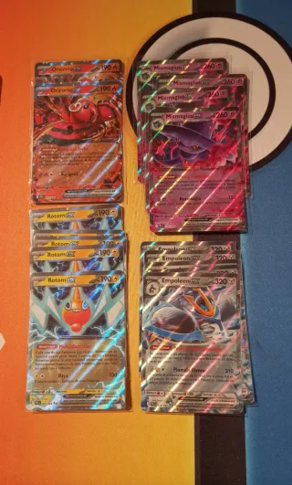 Cartas ex Fuegos Fantasmales Pokemon