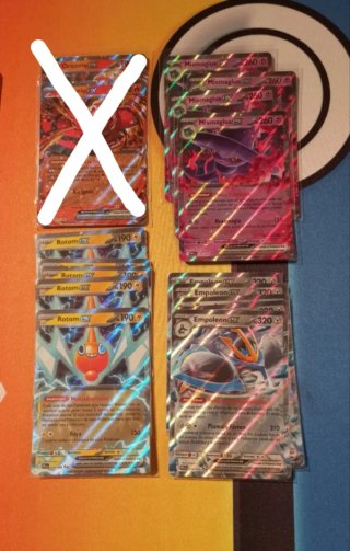 Cartas ex Fuegos Fantasmales Pokemon