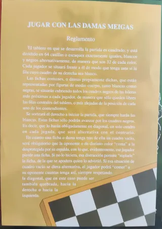 Juego de Damas Meigas Faro de Vigo