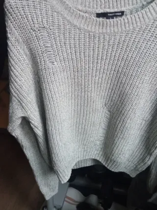 Maglioncino Tally Weijl grigio donna taglia S