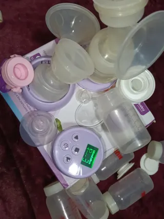 Sacaleches Eléctrico Doble