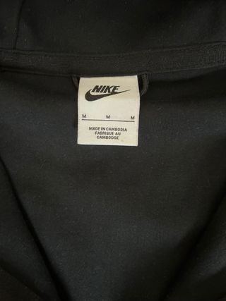 Chaqueta Nike Tech Negra Talla M Original