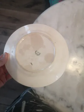 Plato La Cartuja Sevilla 20cm Porcelana