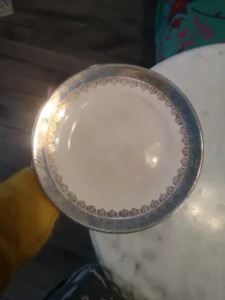 Plato La Cartuja Sevilla 20cm Porcelana