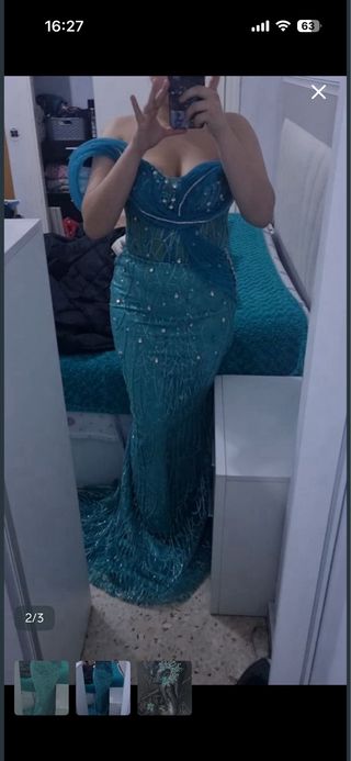 Vestido boda gitana aldivina