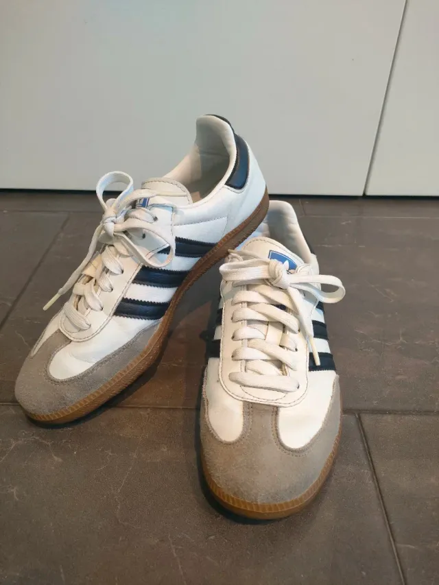 adidas gazelle silver green womens Adidas Samba Vegan "Black Gum"  StrideTribe