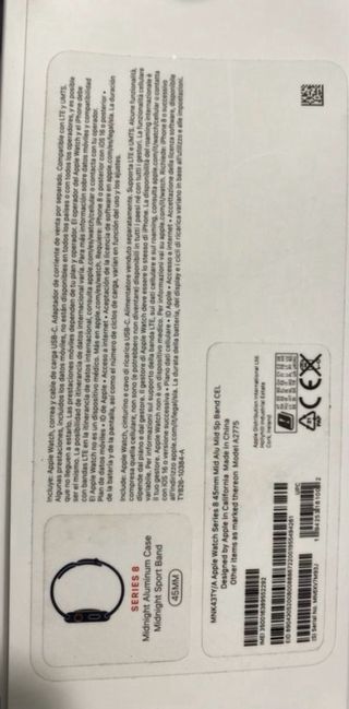 Apple Watch Series 8 Cellular Aluminium