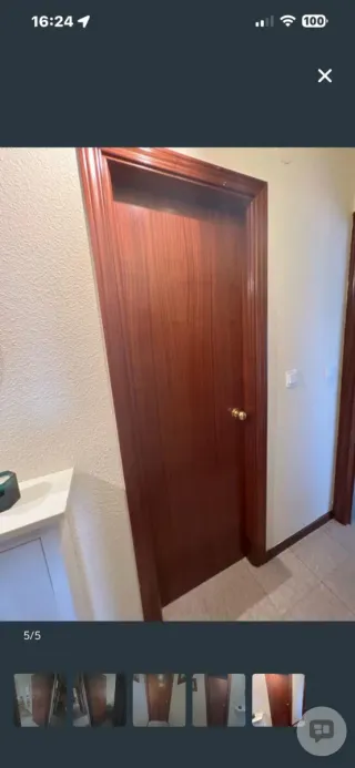 5 Puertas Madera Interiores