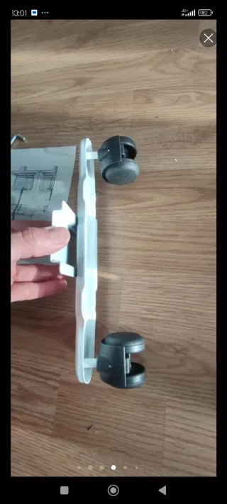 Ruedas para Calefactor