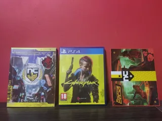 Cyberpunk 2077 PS4 + Mini Guía Night City y Postal