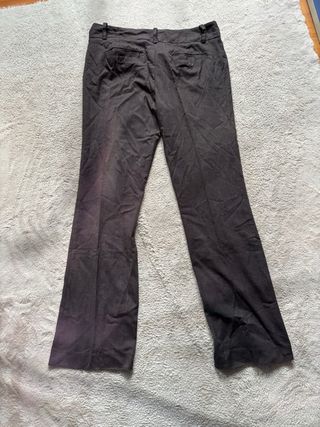 Pantalón de traje marrón Zara
