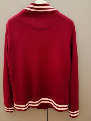 Giacca Alcott pile bicolore rossa M