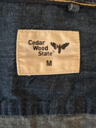 Camisa Vaquera Eddie Bauer Azul Talla L