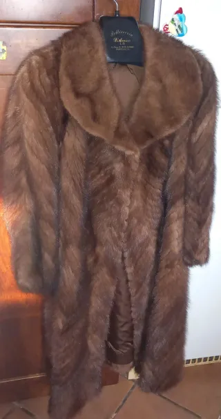 Pelliccia vera donna marrone Prezzo trattabile