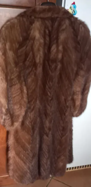 Pelliccia vera donna marrone Prezzo trattabile