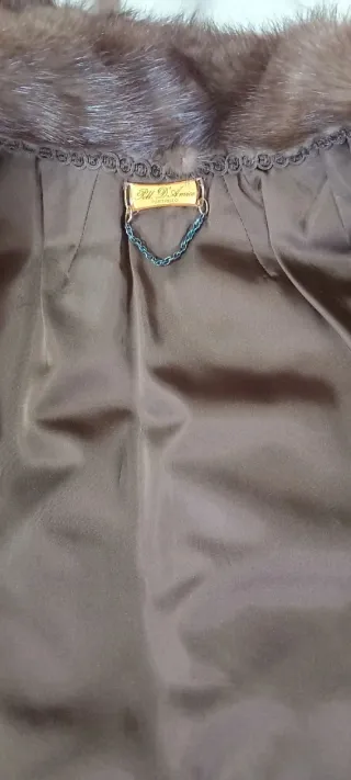 Pelliccia vera donna marrone Prezzo trattabile