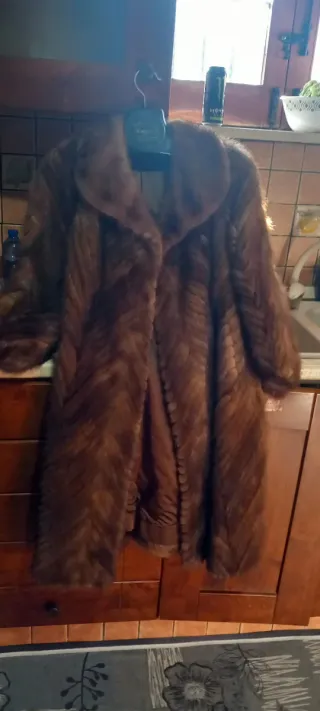 Pelliccia vera donna marrone Prezzo trattabile