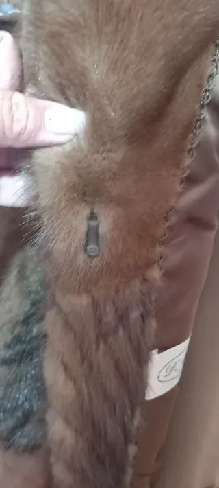 Pelliccia vera donna marrone Prezzo trattabile