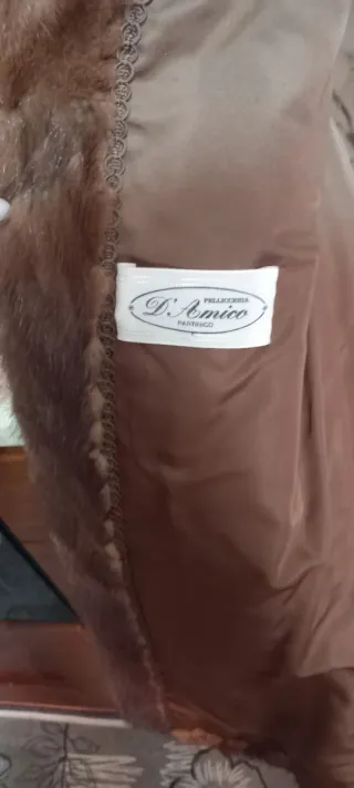 Pelliccia vera donna marrone Prezzo trattabile